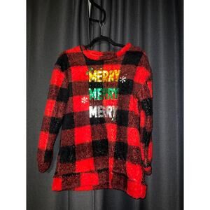 Ugly Christmas Sweater Xmas Size Medium Fleece